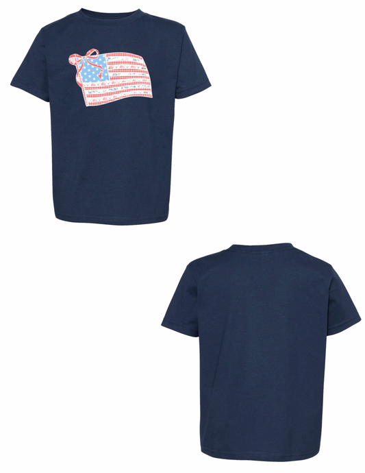 USA Flag Toddler Tee