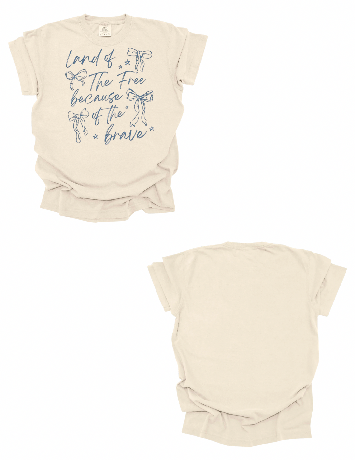 Land of the Free Comfort Colors Tee