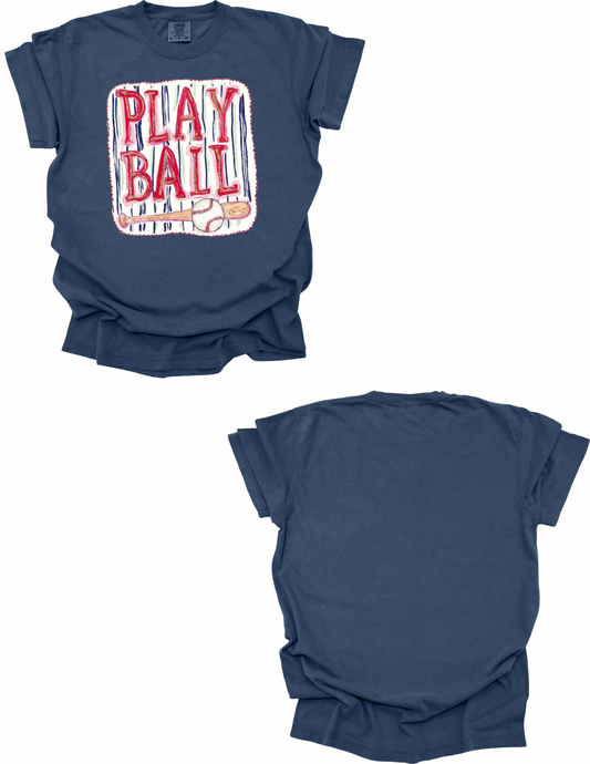 Play Ball Comfort Colors Tee