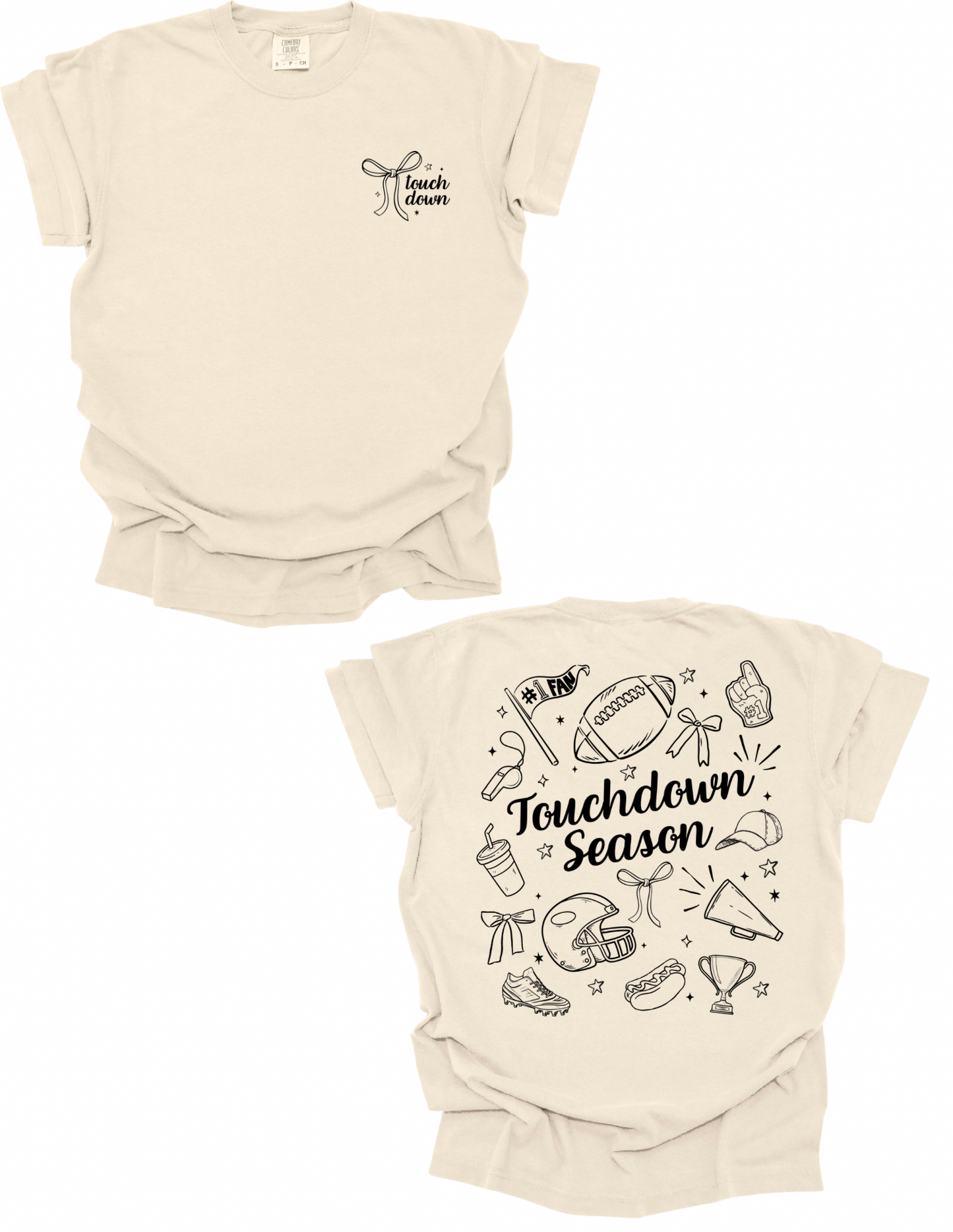 Touchdown Season Comfort Colors Tee