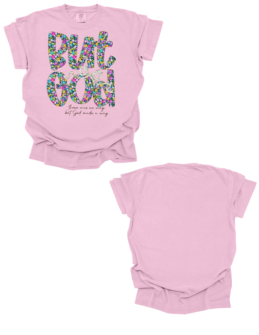 But God Comfort Colors Tee