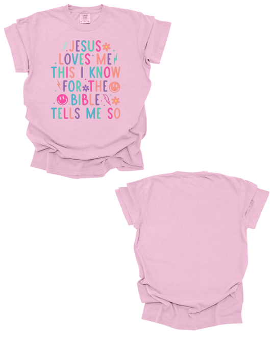 Jesus Loves Me Comfort Colors Tee