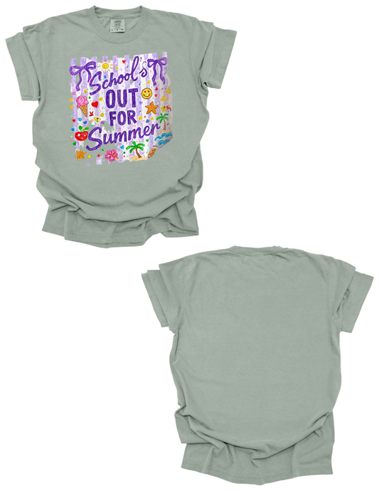 School's Out Comfort Colors Tee